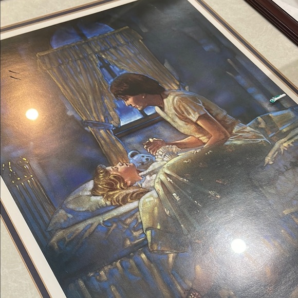 Framed Art Print - Woman with Cat - Picture 3 of 5